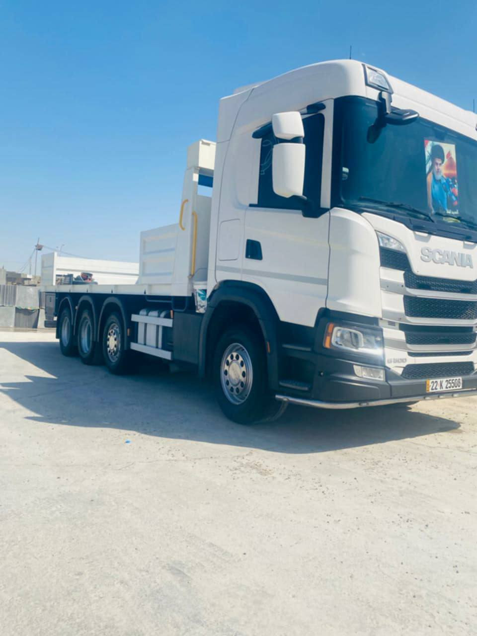 سكانيه موديل 2018عرجه مكينه 500تلث محاور بلاد سياره جديده اللبيع مكان سماوه ***********
