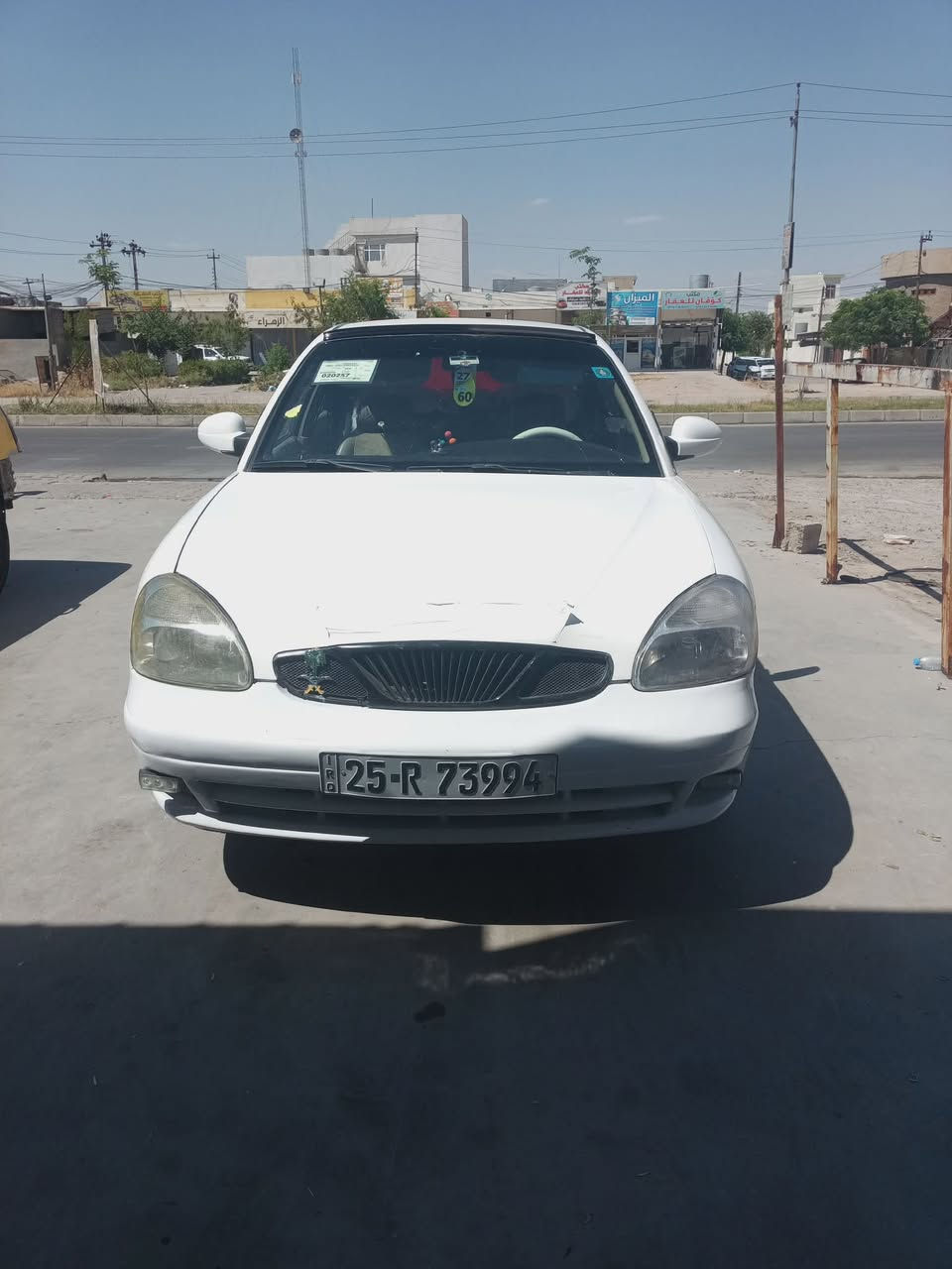 لبيع  دايو نوبرا(1) 2000 وارد خليجي سياره جديده وين يدور جديد سنويه جديده و كاربون بانزين كركوك 
تبريد كير اوتو جام كهرباء  تخم تاير ومحرك  وتبريد ❄️ثلج و حداده كفاله عامه 
سعر 50$ بيه شي بسيط مجال 
مكان سياره كركوك الاتصال (***********)
