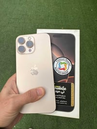 🔺 ايفون 16برو ماكس 256 ➖ملحقاتة كاملة ذاكره256 ➖صحة البطارية91🔋 ➖رايدة...