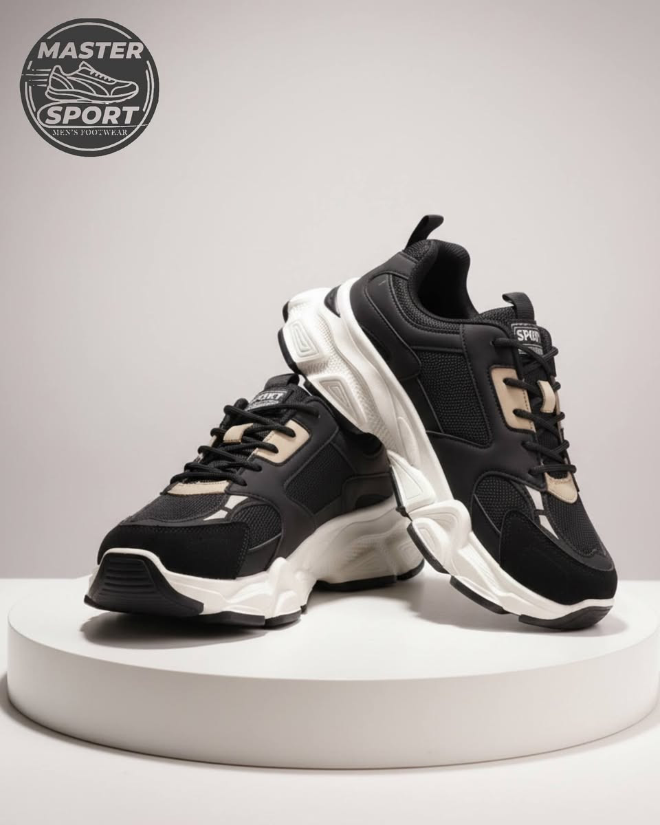 👟 Master Flex Runner
حذاء سبورت عملي ✨ تصميم عصري يناسب الشغل والمشي اليومي
✔️ الصناعة: خامات مستوردة عالية الجودة
✔️ القاعدة طبي مريح + خفيف على القدم
✔️ الاستخدام: يومي – دوام – مشي – طلعات
🎨 الألوان المتوفرة:
▪️ أسود 
▪️ أسود × بيج
▪️ بيجي
📏 القياسات المتوفرة:
41 – 42 – 43 – 44 – 45
📩 للحجز والمراسلة دايركت او الاستفسار على الرقم ***********
⏰ الكمية محدودة – سارع قبل النفاد
