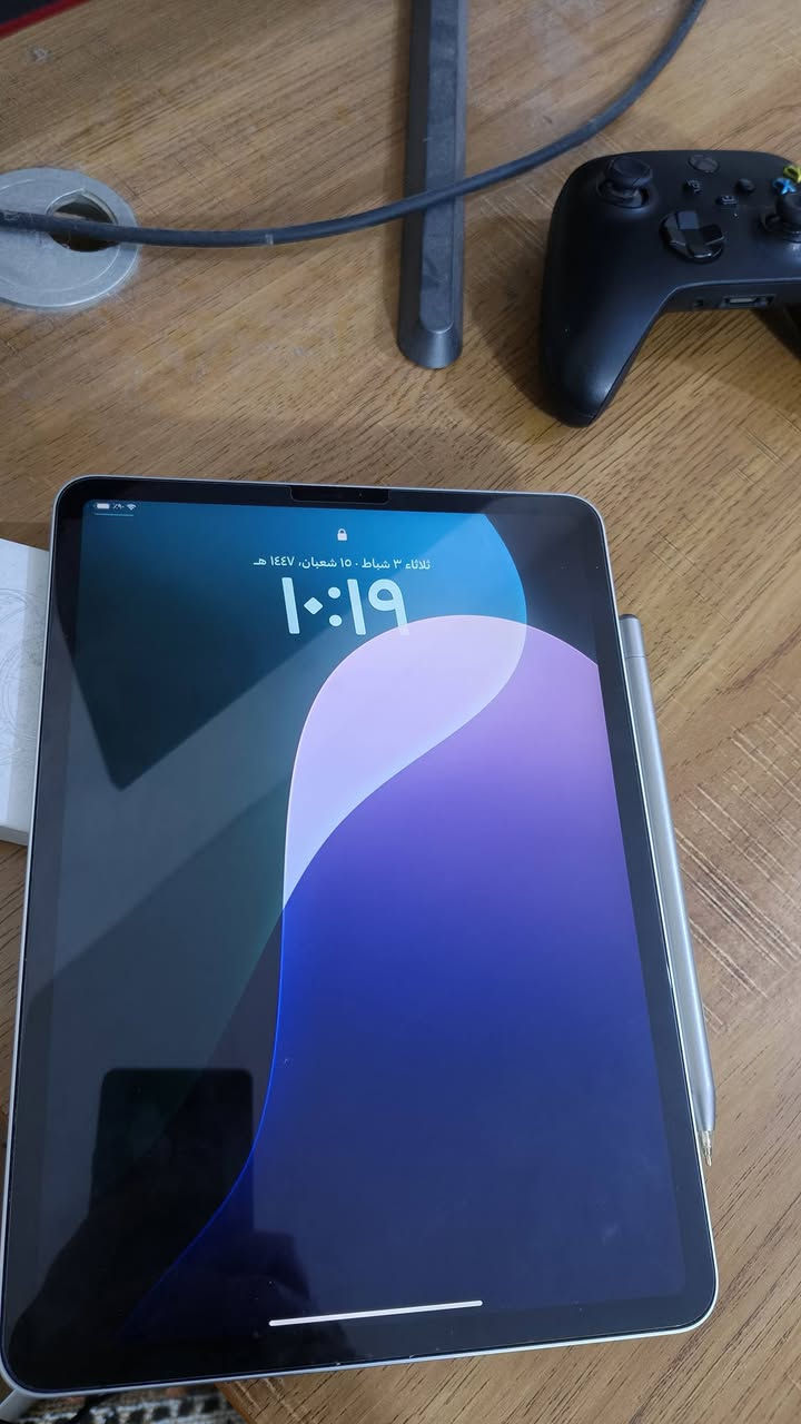 السلام عليكم ايباد 11 برو m2 ذاكرة 256للبيع ايباد 11 برو m2 نظافة 97% ذاكرة 256
ملحقات قلم موماكس اصلي وقطعة تبريد تنحط عالظهر اذا حبيت وية الالعاب

حالة البطارية تسعينات

سعر 800 وبيه مجال مكاني ديالى بعقوبة وتوصيل موجود


**إذا كنت صاحب هذا الإعلان وتريد حذفه لأي سبب، رجاءا أرسل رسالة إلى الدعم الفني**