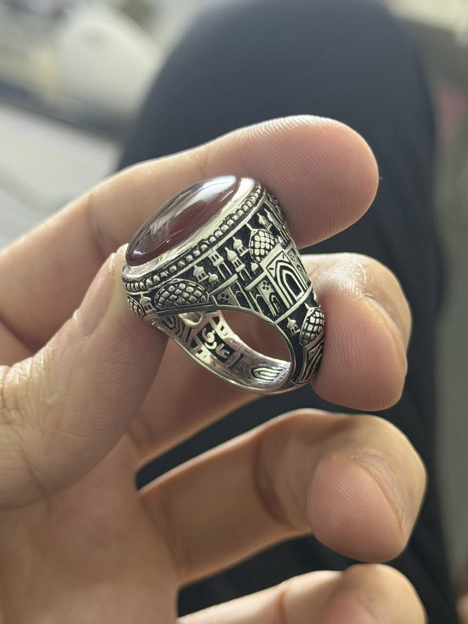 محبس عقيق يماني كبدي جديد صياغه ثقيله يدويه صياغه عارف مكاني بغداد


**إذا كنت صاحب هذا الإعلان وتريد حذفه لأي سبب، رجاءا أرسل رسالة إلى الدعم الفني**