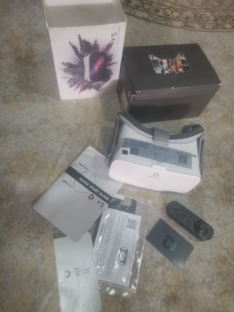 نضاره في ار VR / مستعمل فتره قليله اغراضو كامله مع جهاز كنترول بلوتوث. سعر 10الاف دينار قفل🔒 المكان حي السماح قرب جامع فاطمه الزهراء


**إذا كنت صاحب هذا الإعلان وتريد حذفه لأي سبب، رجاءا أرسل رسالة إلى الدعم الفني**