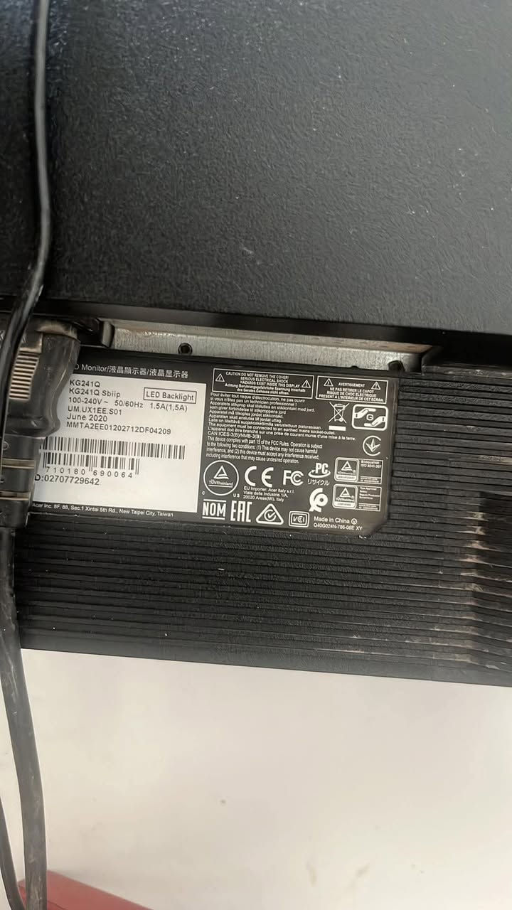 شاشه ايسر للبيع حجم 24
KG241Q
باقي الموصفات بالصور
سعر 125 الف


**إذا كنت صاحب هذا الإعلان وتريد حذفه لأي سبب، رجاءا أرسل رسالة إلى الدعم الفني**