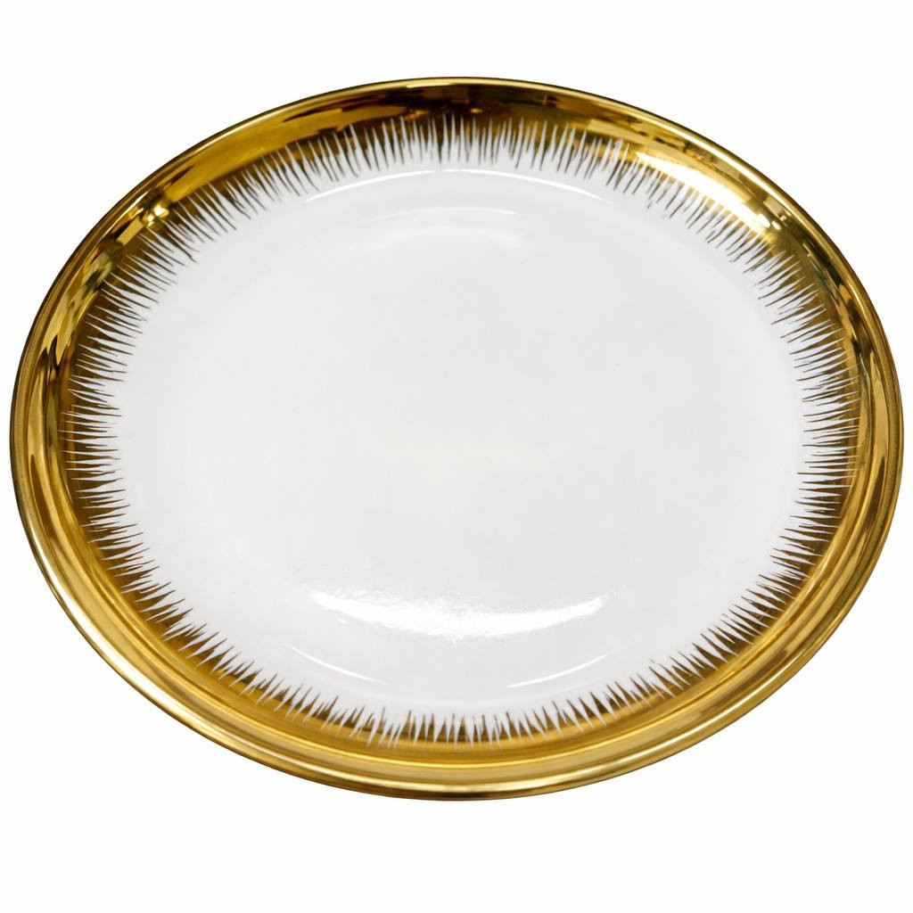 السلام عليكم 
يوجد كراتين جملة
صحون مذهب شعاعي الفي 6
ومناسف مذهب شعاعي قياس 30 سانتيم 
بأسعار مناسبة جدا

يوجد توصيل لكافة محافظات العراق
***********
