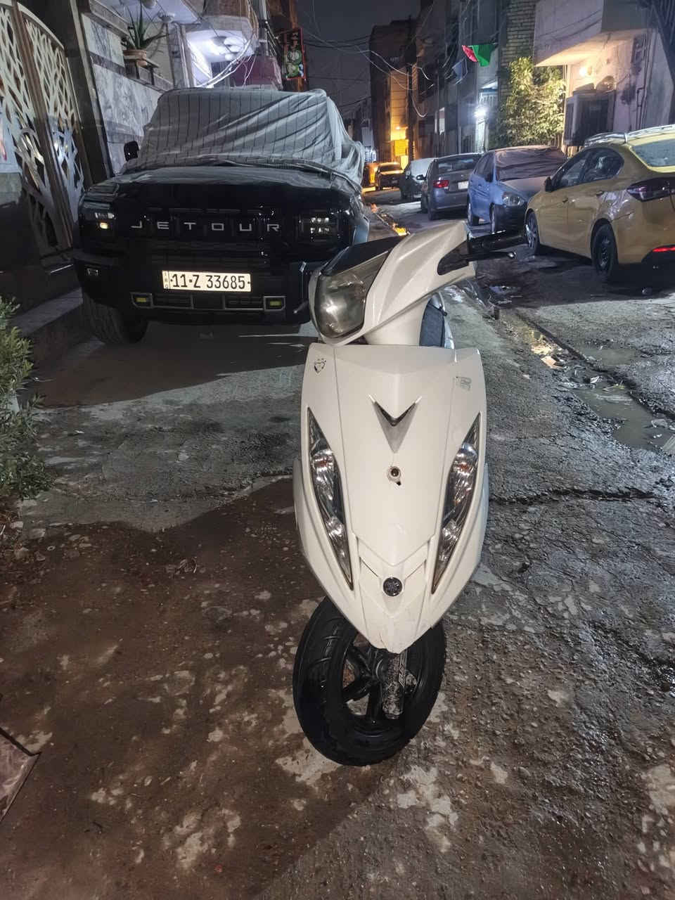 السلام عليكم للبيع دراجةgtr نوزل دراجه كفاله عامه من كلشي بلاديه من طول لطول مكينه خرسه بصمه تشغيلتهة شلعه ومعدل دراجه اخت رمبه نواقصهة بس عداد سرعه سعرها 950وبيهة مجال عنواني بغداد الحريه رقمي ***********
