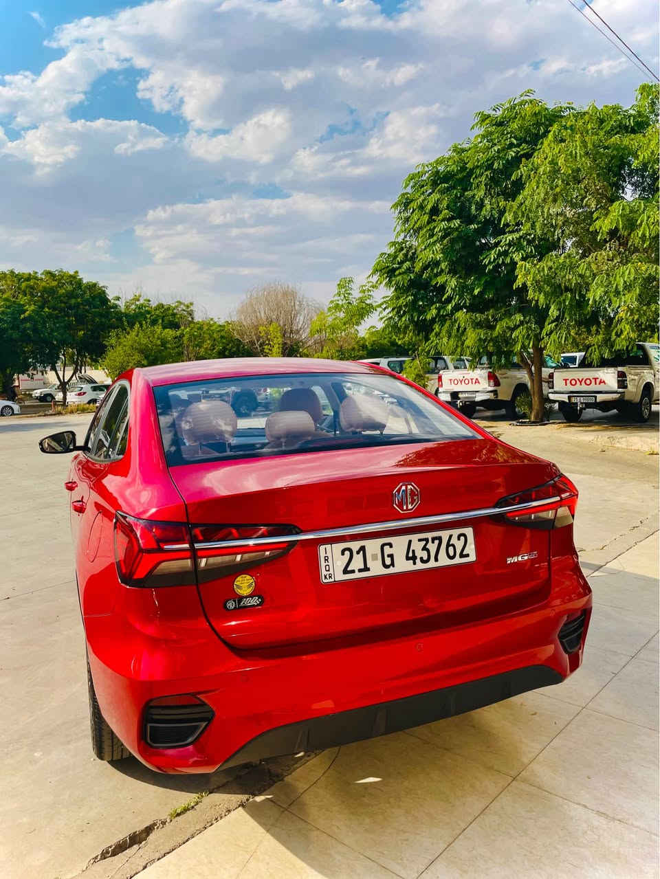 MG5 2025 شکڵ تازە
سەیارەیەکی زۆر پاک و جوانە و ڕاقییە هیچی پێوە نیە سەیارەکە ، و ٢٩،٠٠٠ کم ڕۆشتووە تازە ڕۆنی گۆڕدراوە هیچ لەسەر ڕۆنەکەی نەڕۆشتوین ، و نرخی ١١٥ گڵاو معامەلە .
Comfort
***********
*********** كالار, السليمانية
