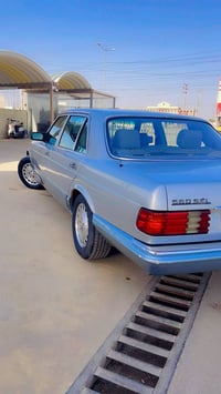 مارسدس رائاسي 500 موديل 1991بلاديه مصبوقه جماليه  لا ضربيه ولا معجون س...