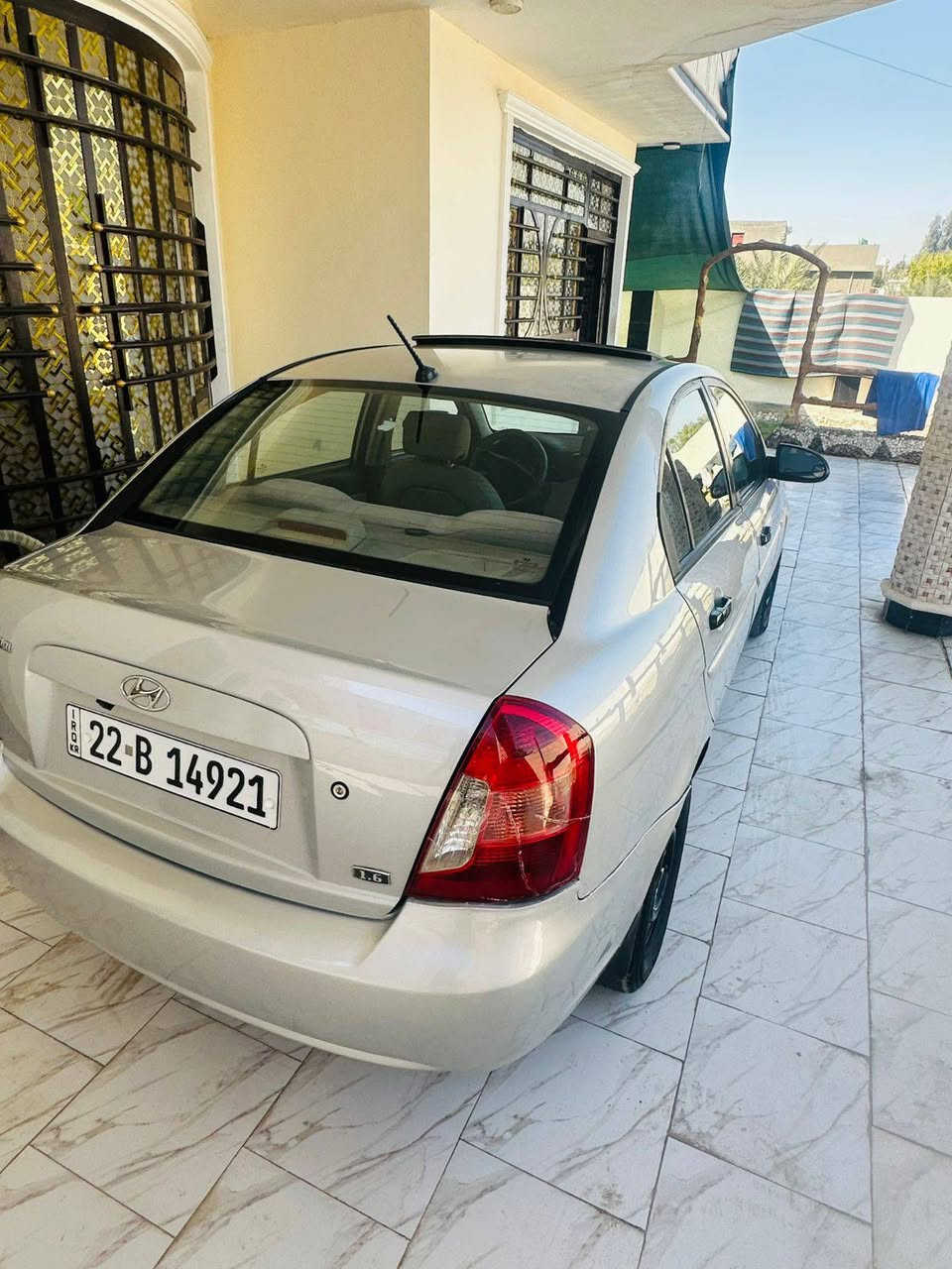 السلام عليكم
اكسنت موديل 2008 كفاله عامه 
كير محرك تبريد تدفئه حداديه جديده 
رقم اربيل انكليزي هزه أو سنويه جديده تحويل مباشر
السعر 83 وبيه مجال بسيط
مكان السياره بابل للاتصال***********
