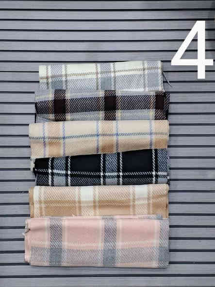 عرض خاص ✨️ 
الترند وكاله خاصه 🔥 
سكارف شتائي خامه زيتي ✅️ 
متوفر بعده نقشات 🔢 
عرض نار سعر الدرزن : 40الف فقط 
الخامة شرط الفَحص 
هاتف : ***********
