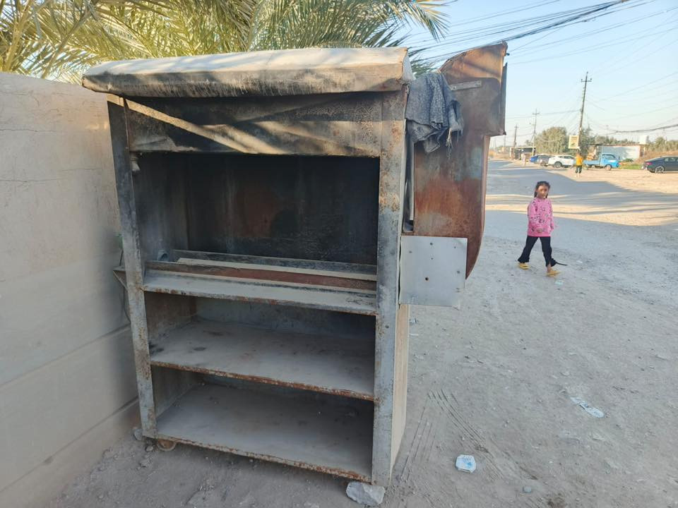 ١-شواية كص
٢-شواية كباب مع شياش كباب عدد٥٠
 ٣-مثرامة لحم اصلية 
٤-عربانة حب وشامية
 ٥- عربانه لبلبي  بركر 
 غراض مستعملة بغداد  شلعة كلهن ٣٥٠ الف قفل 
وات ساب '***********
