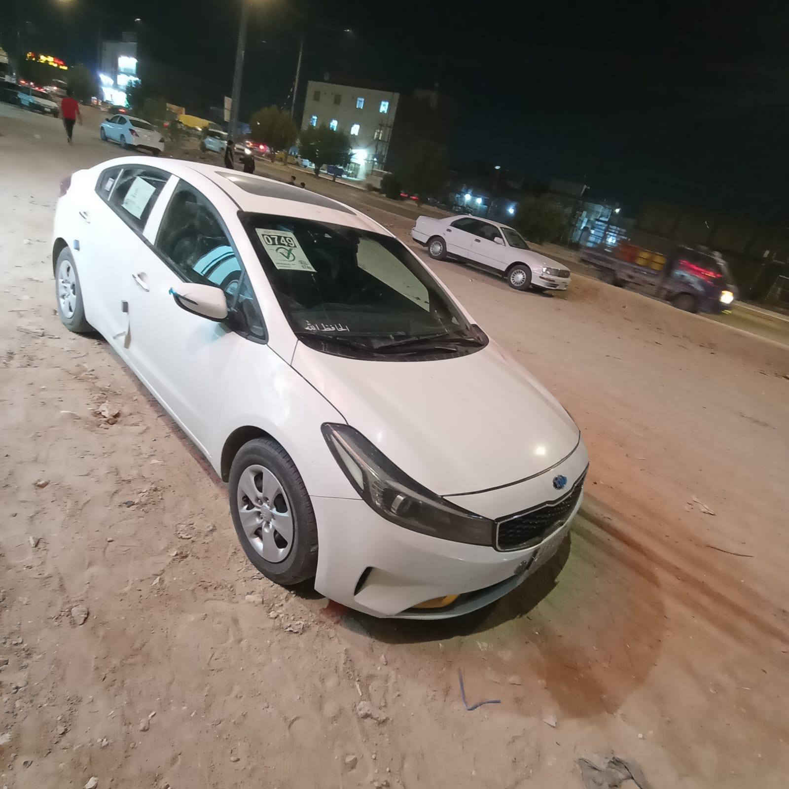 سلام عليكم
كيا سيراتو موديل 2017 خليجيه مكفولة محرك 2000 بيه فتحه مري شفط مكاني نجف للاستفسار *********** اتصال او واتساب 
مكلف بالنشر
