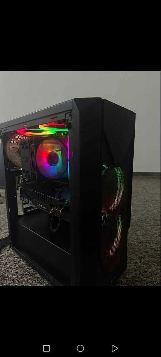 سلام عليكم تجميعة نظيفة وتشغل كل الالعاب بسلاسه الكيس 
تجميعة مرتبه 
 كسر سرعه معالج تكدر CPU : i5 9600k + cooler master fan
GPU : Zotac GTX 1080Ti extreme Edition 11GB 
RAM : 16gb 2x8 3200HZ RGB
M.B : msi Z390 gaming plus
P.S : 750W RGB
HARD : 1tb + 256 SSD Kingston  
CASE : Sama
السعر ٧٥٠وبيه مجال للطيبين


**إذا كنت صاحب هذا الإعلان وتريد حذفه لأي سبب، رجاءا أرسل رسالة إلى الدعم الفني**