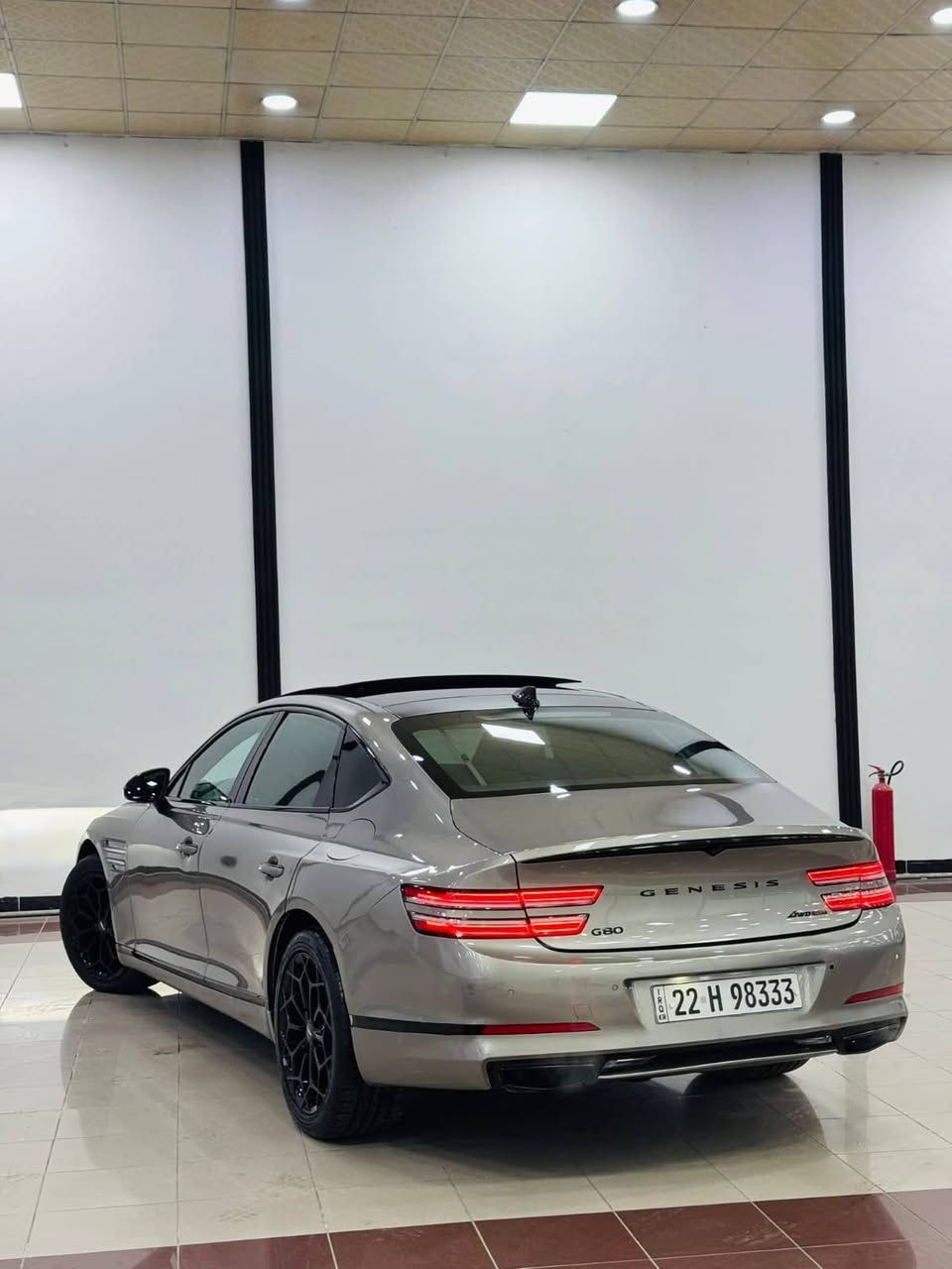 🔥سعر مناسب جداً جداً 🔥💰
✨‏ Genesis G80 2021✨
✨جينسز جي 80 موديل 2021✨

🔵 الملاحظات 
* المسافة المقطوعة 42 ميل
* حجم محرك 6 سلندر ٣.٥ توين توربو🚀
* لون سيارة ذهبي و داخل سيارة لون نيلي و قهوائي

💥 ضرر 5 قطع صبغ سيارة بجم كبس و خلف كبس خمس قطع صبغ حادث صطحي

🟠 مواصفات
* بانوراما
* كاميرة خلفي دوارة
* صندوق شفط
* كشنات امامي تدفئة + تبريد
* داخل دشبول و بيبان Ambid Light
* تشغيل عن بعد
* بردة خلفي + بيبان
* سيستم صوت سماعات 
* ابواب شفط 
* رادار امامي خلفي 
* حساس امامي خلفي 
* اربعه دسك 
* جنطه كهربائي شفط 
* كير ماوس 
* موس تحكم بل شاشه 
* تبريد بيانو 
* كراسي تدفئه تبريد 
* ستيرن تدفئه تبريد
* بردان ابواب 
* بردا خلفيه كهرباء عل بك
* كامرا خلفيه
* بانو رامه
* لايت زنون 
* مري قلاب 
* اشاير بل مري 
* كرسي كهرباء سائق وراكب 
* تخم تاير جديد 
* سيارا جديدا 
✨وبعد بيهة هواي مواصفات ما مذكورا

📍 مكان السيارة النجف الاشرف / الكوفة
☎️ رقم صاحب السيارة
***********

جينسز جي 80 موديل 2021
مكان السيارة النجف الاشرف / الكوفة
رقم صاحب السيارة
***********
السعر 239  ورقة و بي مجال بسيط للشراي
