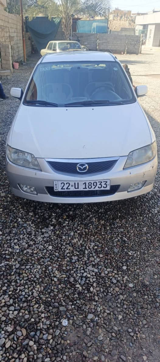 اسلام عليكم
سياره نوع مازدا 
2003 مرقوب 
تدفئه تبريد 
داخل جديد كامل 
مسجل 
سماعات 
گيجات فول 
رقم جديد 
السياره مصبوقه جماليه 
لايتات عالي + ناصي + ضباب 
كلها شغاله + اشاير كلها شغاله رباعيه  
الاستفسار اكثر صاحب السياره /‏‪***********‬‏
