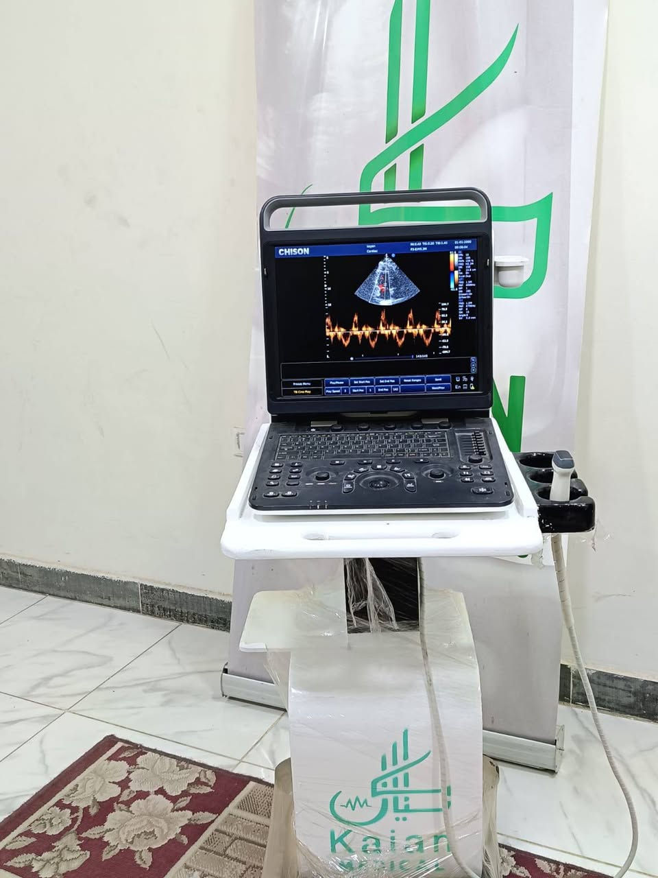 "CHISON EBit 60"
✅ بروب إيكو
✅ بطارية مدمجة لمرونة أكبر أثناء التشغيل
✅ حالة استثنائية كأنه جديد
✅ صورة واضحة وتفاصيل دقيقة تساعد على التشخيص بثقة
✅ جاهز للعمل مباشرة بدون أي تجهيزات إضافية
لتواصل ومعرفة التفاصيل خاص او واتساب 

01035163941
01114878515


**إذا كنت صاحب هذا الإعلان وتريد حذفه لأي سبب، رجاءا أرسل رسالة إلى الدعم الفني**