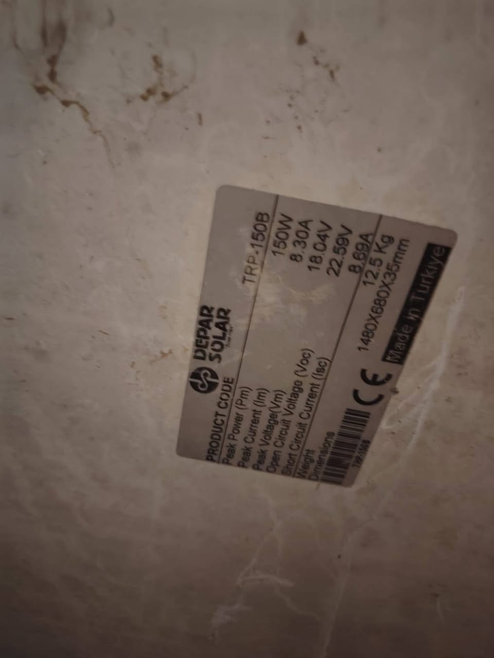 للبيع 150واط 30امبير سعر 450


**إذا كنت صاحب هذا الإعلان وتريد حذفه لأي سبب، رجاءا أرسل رسالة إلى الدعم الفني**