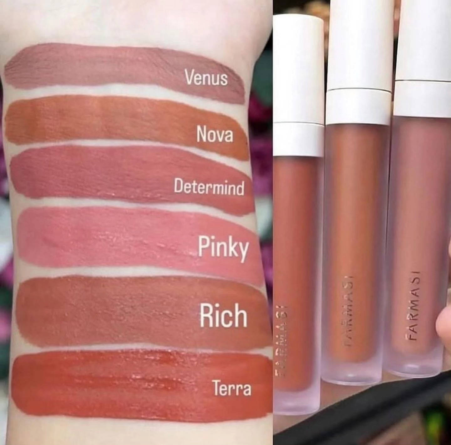 ✨ حُمرة فارمسي مات (Farmasi Matte Lipstick) ✨
اختيار مثالي للي تحب اللوك الناعم والأنيق بنفس الوقت 💄

✔️ لون ثابت يدوم لساعات
✔️ ملمس مات مخملي بدون ما ينشّف الشفايف
✔️ تغطية حلوة من أول تمريرة
✔️ مناسبة للاستخدام اليومي والمناسبات

درجاتها تناسب كل الأذواق، من النود الهادئ إلى الأحمر الجريء 😍
إذا تحبين اللوك المرتّب والبسيط، هاي الحُمرة راح تصير من المفضلات عندچ 🤍

شنو درجتچ المفضلة من فارمسي؟ 👄✨

السعر  6.000


**إذا كنت صاحب هذا الإعلان وتريد حذفه لأي سبب، رجاءا أرسل رسالة إلى الدعم الفني**