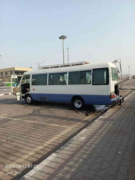 كوستر 2012 للبيع كير مكينه اكسل مكفول تخم تاير  كشن ستاركس دوشمه جديد  ستفسار ***********
