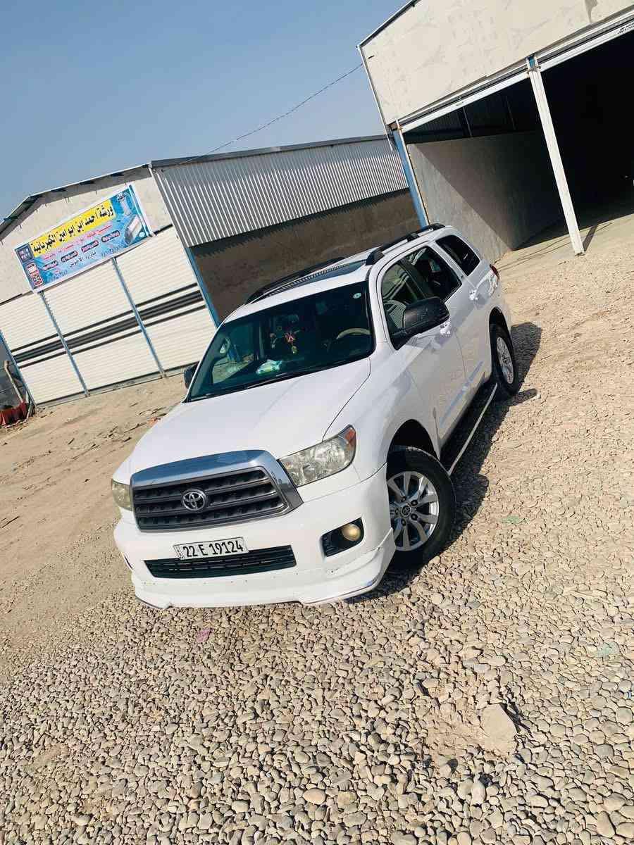 السلام عليكم ورحمة الله وبركاته
سياره سيكويا للبيع ٢٠٠٩اربيل 
خليجي جاهزه من اي نقص 
السعر ١٧٥ ورقه 
***********
