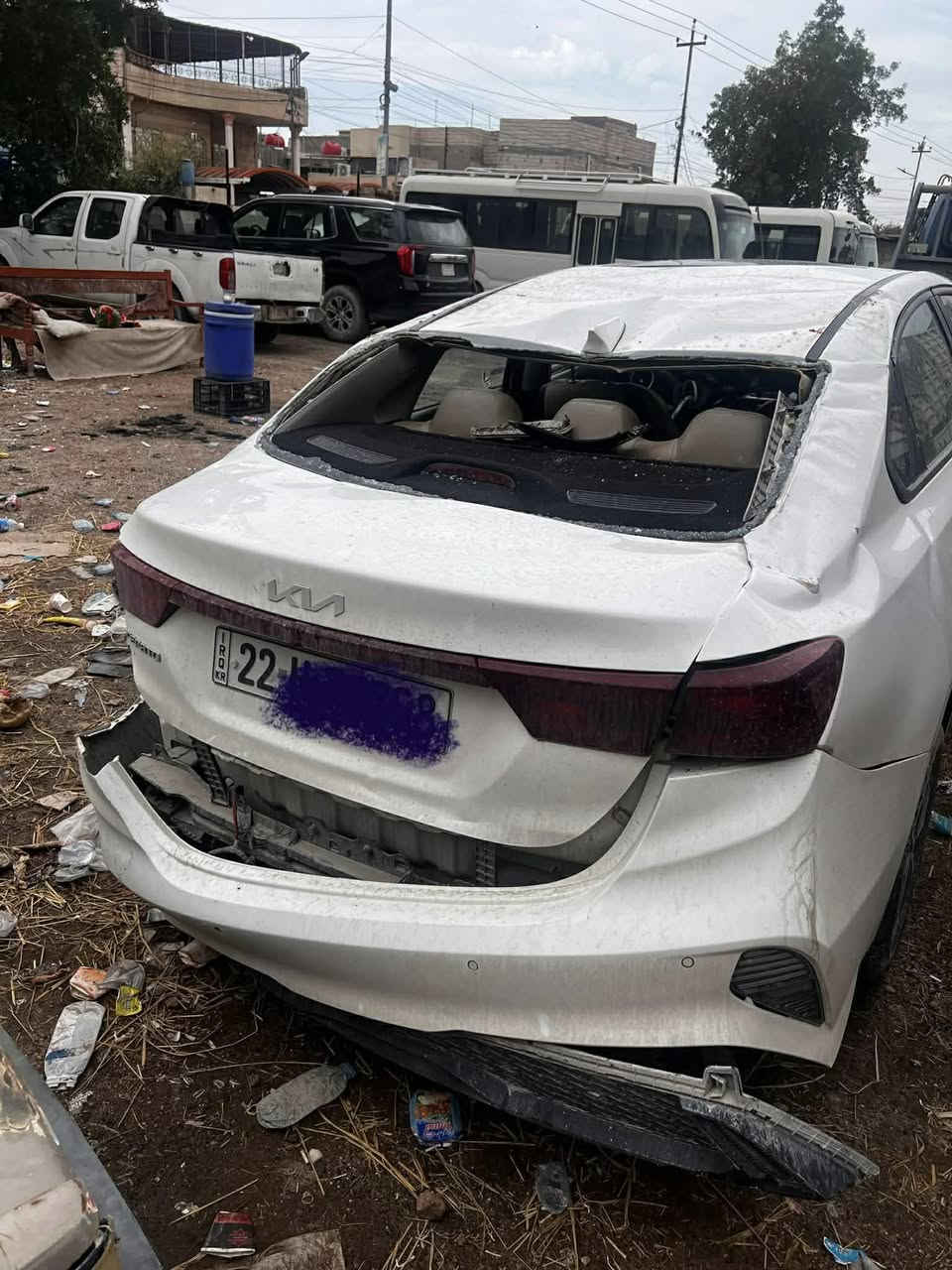 سيراتو مديل 2022 ابيع ع حادثها رقم. اربيل  السياره. سابقن كفاله  ***********  سياره بلبصره

