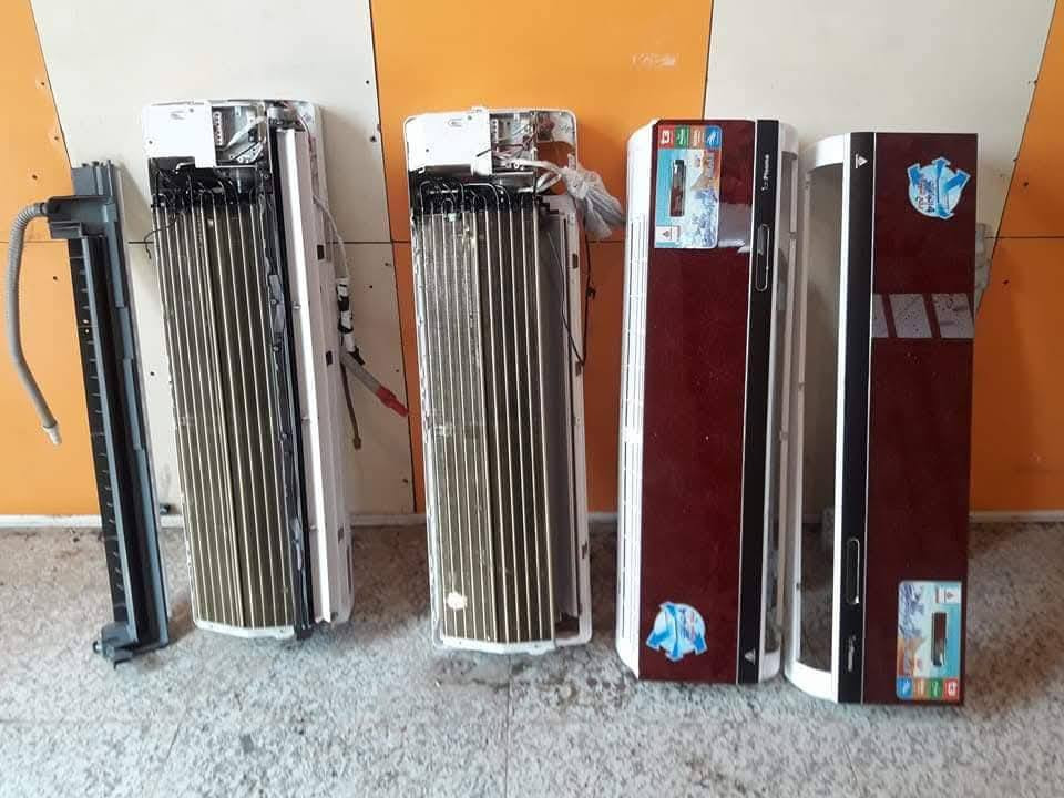 (ورشة عالم التبريد والتكييف 🌹🌹🌹
خدماتنا في صيانة موقعيه للسبالت 🛠️
اتصل نوصلك للبيت أو موقع عملك 🚐
كل اعمالنا ضمان سنه فعليه 
تنصيب سبلت جداري ❄️
تنصيب سبلت كنتوري ❄️
فتح وشد وغسل سبلت  🛠️
تصليح ليك وشحن غاز 🛠️
تنظيف موقعي 🌬
ثقب كونكريت دريل كور⚙️
عمل فاكيوم لجهاز
ديوانيه الجمهوري
م.رائد الربيعي 
الفني..زيدون الربيعي 
ماجستير هندسة تقنيات التبريد والتثليج 

شحن غاز R22  ♻️
شحن غاز R410
***********📞
***********📞

أو مراسلة لصفحة☆
