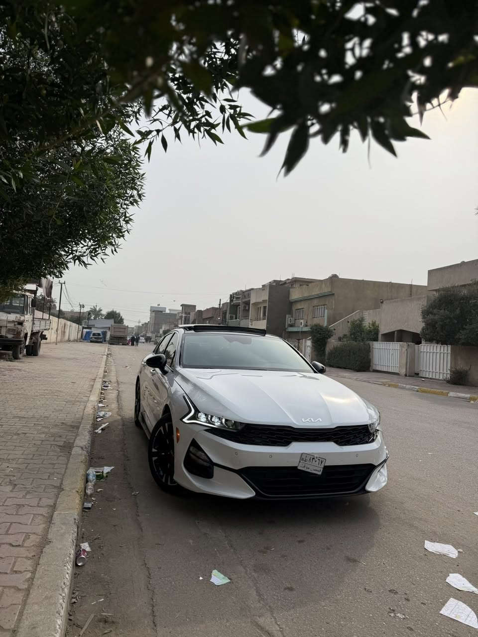 K5 (GT Line)
@الموديل :2024
نوع المحرك :1.6 تيربو 
عداد المشي :6 الاف 
اللون :ابيض 
وارد : اميركا 

مواصفات :فول 1/1
1_بصمة +تشغيل عن بعد 
2_حساس جنطه اوتو 
3_بانوراما فول قمارة 
4_لايت زنون 4 عدسات 
5 _لد نهاري امامي + لد خلفي 
6_كشافات 
7_رادار امامي + كامره رادار امامي 
8_رادار خلفي وجانبي + نقطه عمياء فول حساس 
9_داخل اسود  مميز +كشنات جلد
10 _فول تحكم ستيرن +قياده ذاتيه ذكية 
11_كامره خلفية 
12_شاشه حجم كبير 
13_تدفئة كشنات 
14_سايد بريك بصمة 
15_شحن واير ليس 
16_مود درايف 
17_كشن سائق كهرباء 

السياره زيرو  بعدها بحالة الشركة 
دخول جديد

عنوان : بغداد الدورة 

الاستفسار :***********
وتساب.
