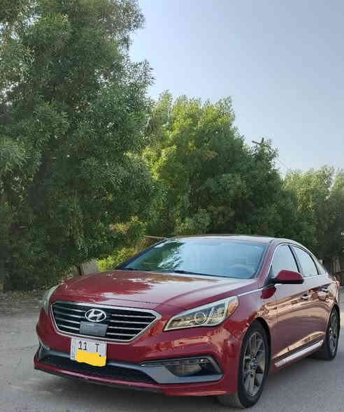 ‏سلام عليكم هونداي سوناتا موديل 2016 وارد امريكا لون  ماروني حادث جاملغ وبونيد شواصي مكفوله ولغود مكفوله عل فحص بنيد مبدل اصلي نفس اللون  ولجاملغ مصبوغ مكينه كير مكفولات مكينه 2400 ماشيه 131م تبريد ثلج جاهزه صدر امامي خلفي جيد جداً كشنات جلد كهرباء تحكم ستيرن جهتين كامره خلفيه تاير حجم 18ويل كروم  بغداد بسمي تحويل مباشر هزه ورقم جدد السعر 129وبيها مجال بسيط بغداد المشتل الاتصال *********** بغداد
