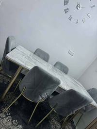 طاولة سفرة • ٦ نفري • مساحة صغيرة