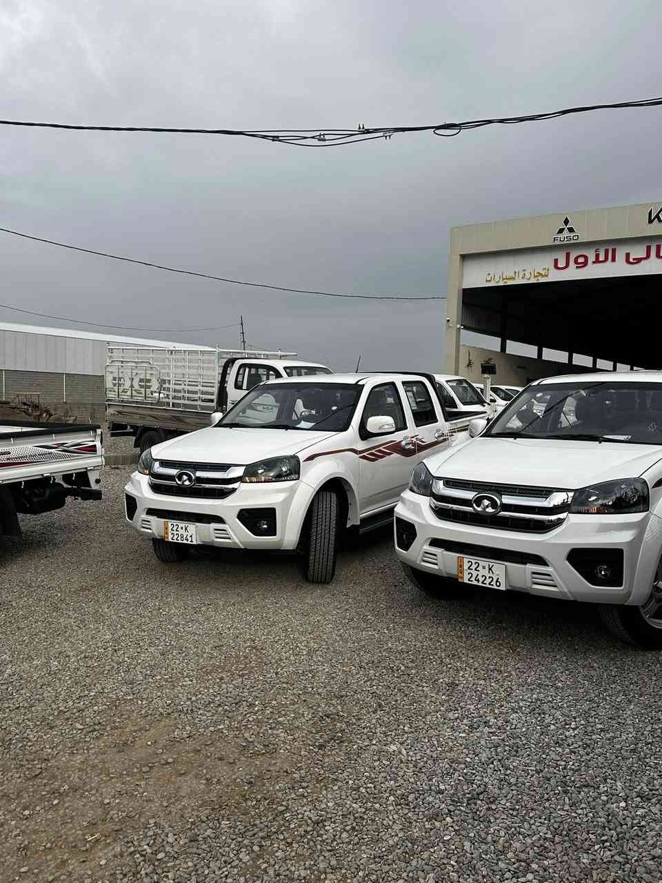 الوكيل الحصري في ديالى لشركة نهج العراق Gwm
معرض ديالى الاول 
كريت ويلل وينجل 5 موديل 25 زيرو 0️⃣ فول
مرقم كامل شمالي : / اربيل / سعر بلاش 
لاستفسار/ ***********
***********
العنوان/ ديالى جديد الشط / قرب الراشديه
