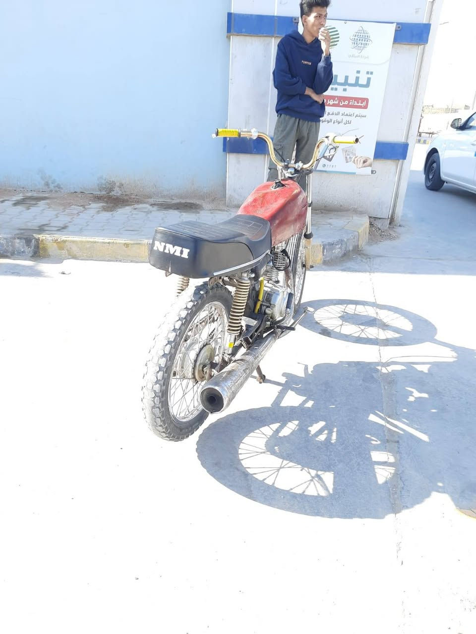 سلام عليكم دراجه اللبيع كلك لسعر 250
يراني موديل 202 🙂‎***********
