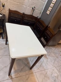 ميز تركي • يتكبر ويتصغر • ٣ كراسي