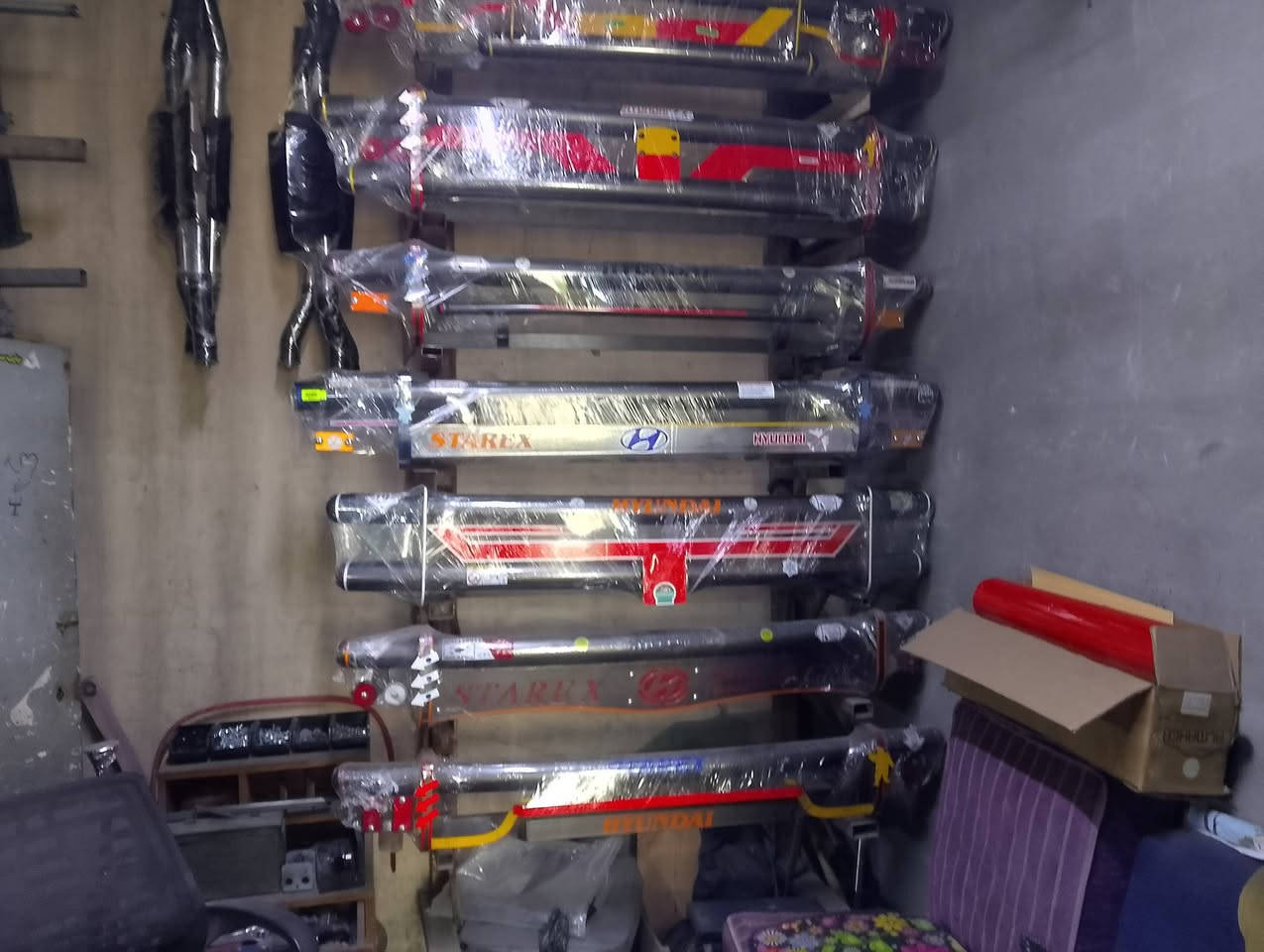 سلام عليكم اخون يوجد لدينا دروعة خلفي استاركس وسيبايات ودوسات مكان كركوك طريق عمل  للااستفار ع رقم *********** اخوكم مصطفى حدادة
