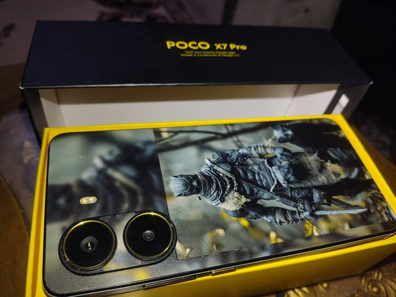 سلام عليكم جهاز POCO X7 PRO الغني عن التعريف 📍
الــــمساحة 512
الجهاز كامل ملحقلتة وزيادة كدامك 
شفتات ليزرية مبردة توصاله شحن وسماعه 
وكامل مكمل الجهاز لوك جديد بطاريه 95
يعني جهاز نضيف كلش ما واصل الباب 
وسعر 475وبي مجال للشراي 
للتواصل خاص او الرقم ***********
