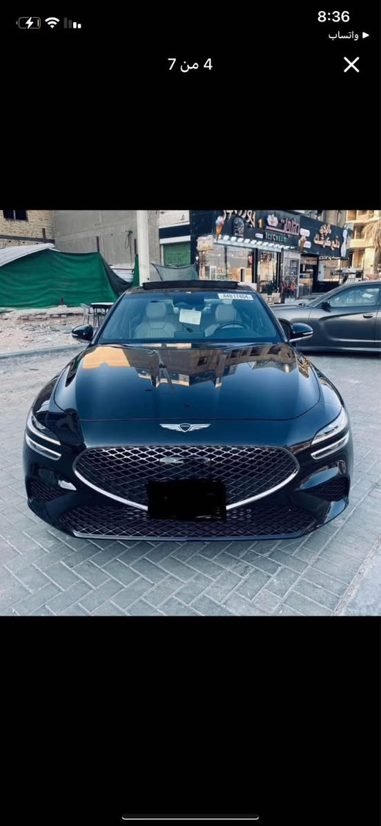 جينسزز  70g برستيج فول مواصفات  مكينة 4سلندر وارد امريكي حادثها موضح بالصوره فقط دعاميه وبيها بارد مكانين على كد اربع اصابع اثر تحميل فقط ماشية 49 السيارة كلش نظيفة رقم بصرة باسمي تحويل ثاني يوم هزه جديدة صارلها شهرين السعر 218 وبيها مجال
***********
