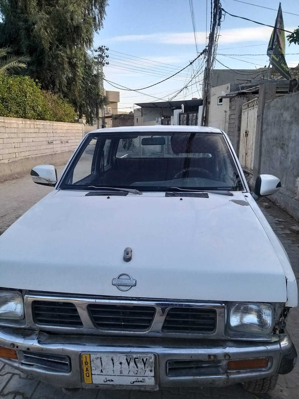 للبيع بيكم نيسان فور ويل موديل ٩٣رقم مثنى مكينه وكير خير من الله تخم تاير جديد السعر ٢٥ وبيه مجال لشراي المكان نجف قضاء المشخاب ***********
