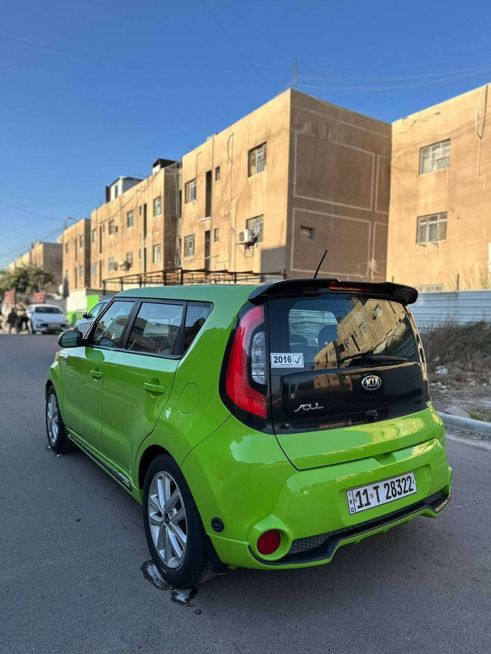 السلام عليكم كيا صول موديل ٢٠١٦ رقم بغداد بسمي سنويه هزه جديد تحويل مباشر وارد امريكي صور الحادث مرفق مع الصور مكينه ٢٠٠٠
JTA ماشيه (١١٣) تحكم استيرن جهتين نظام تقليل صرف الوقود شاشه بلاد كامره خلفيه السياره سبورت رياضي وبيها بعد مواصفات 
مضيوف الها منضومه غاز اقتصادي 
السياره بيها صبغ تغيير لون مثل ما واضح شرط بدون تبديل أو دواخل ليبل واحد كلها بدون ايرباك تجي وشوف وتفحص وتقتنع للبيع او مراوس حسب القناعه السعر ١٠٣$
وبيها مجال مكاني بغداد البياع 
اتصال ***********
