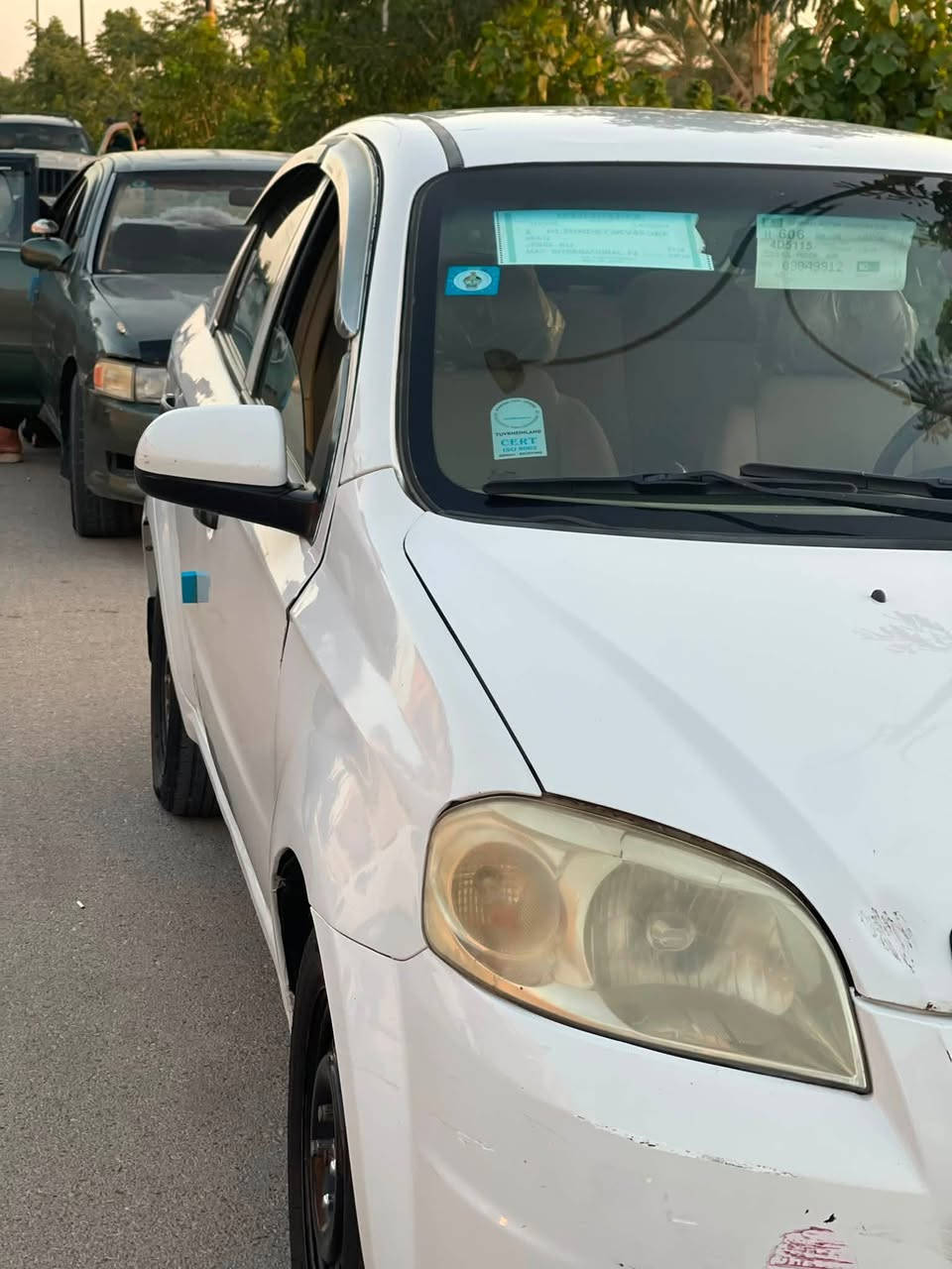 السلام عليكم افيو  خليجي 
رقم بصره إنكليزي جديد مشروع وطني باسمي هزه جديده مكينه 1400مفتوح سياره جاهزه سنويه ل2031 مابيها ضربه داخليه فقط مبدل قطعتين رشات صبغ بسيطه السعر 57 مكاني ناصريه مركز رقم الهاتف ***********
