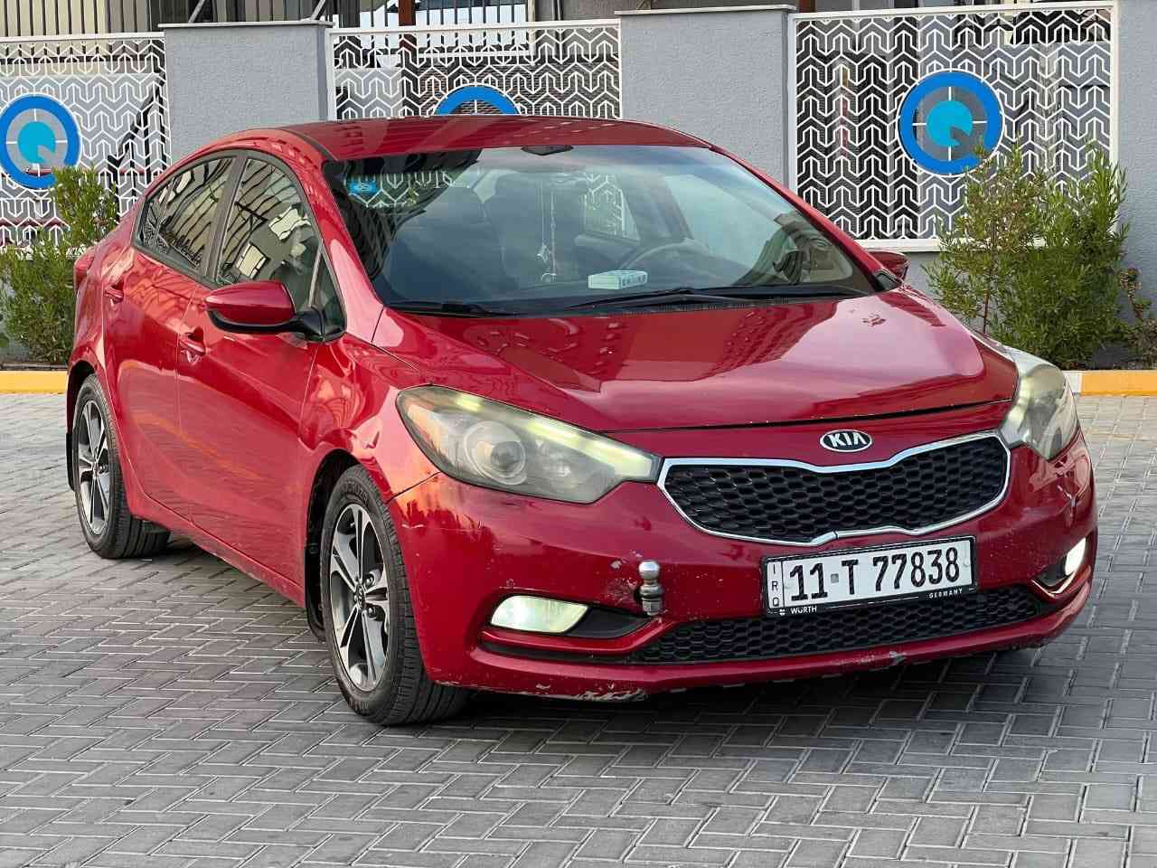 السلام عليكم سيارة فورتي للبيع موديل2016 بيها قطعتين ومصبوغة حزام بسمي تحويل شوكت متريد رقم بغداد السيارة جاهزة من كلشي مكانها بغداد الدورة السعر115وبيها مجال بسيط ***********
