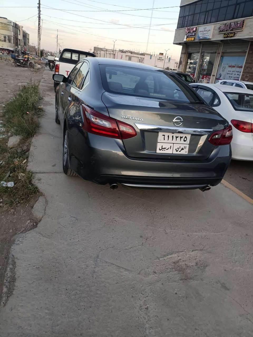 سلام عليكم نيسان التيما رقم شمالي اربيل مديل 2018 وارد امريكي بدون ضرر كلين بدون قطره صبغ  محرك 2,5 سنويه جديده محرك وكير خير من الله تحكمات ستيرن مثبت سرعه مانع انزلاق تشغيل عن بعد يدات نيكل كشنات كهرباء دبل كروز حجر بيئه بلادي كامره خلفيه بقيه المواصفات معروفه السياره ماشيه 125 الف كيلو متر  رقم انكليزي الموحد 130وبيها مجال للشراي مكانها ديالى بعقوبه للاتصال 
***********
