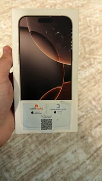 آيفون ١٦ برو ماكس • ٢٥٦ • بطارية ١٠٠٪