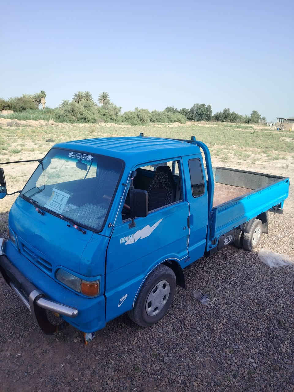السلام عليكم للبيع كيا بنكو موديل1996 كير ومحرك واكسل مكفولات دوشمه جديده تخم تاير جديد صبغ بس البدي جماليه فقط رقم انبار انكليزي باقي بس استلام الوحات مصفره مرور السعر 55 وبيها مجال بصيط مكاني بغداد التاجي للستفسار ***********
