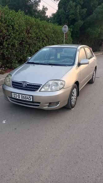 السلام عليكم
للبيع كورلا بيكاجو 2003 بغداد الدولي  باسمي   مكينه 1800.  1zz كير مكينه مكفول  صدر نضيف  تخم تاير السياره مصبوغه عام  مكفوله من  الضربه  دواخل كفاله  وسونارها بل منشور  السعر 72 وبيها مجال بسيط رقم *********** العنوان الدوره هوررجب قرب المستوصف الصحي
