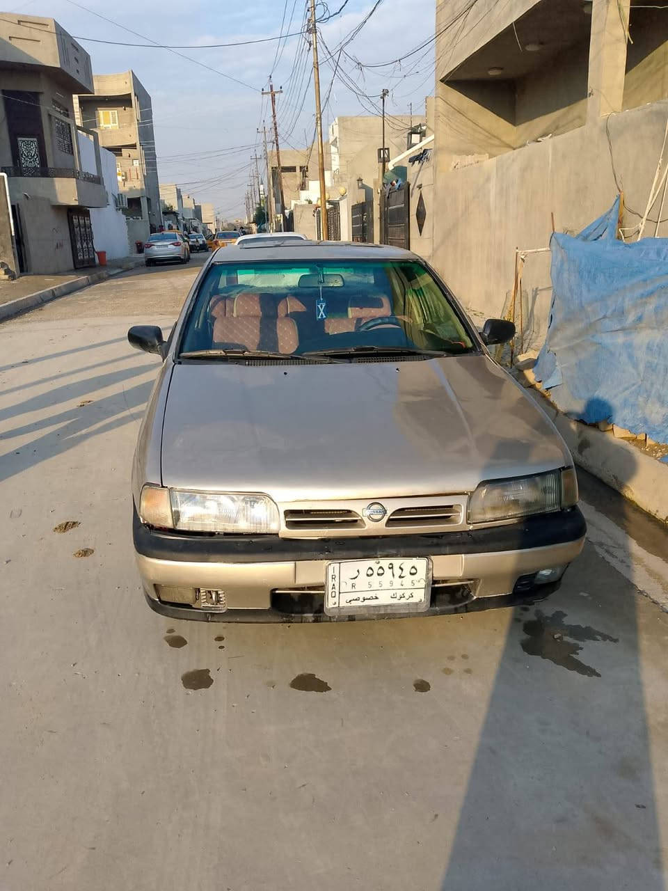 نيسان برايمره موديل 1991سنوية لنهاية 2027تريد وكالة تريد تحويل
دفتر بانزين صدر جديد داخلها نضيف تايرات نضيف نص عمر  گيرومحرك بشرط ***********
