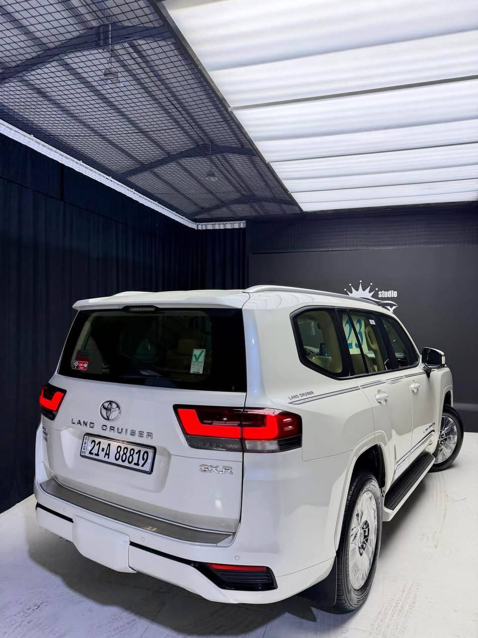 ‏  TOYOTA Land cruiser 2023 Twin Turbo plus
‏31,000 KM📦
🔻ارخص سعر بكل العراق
(توین توربوو)  GX.R پلە س
   کامل ppf
           
سعر 688$

‏‎سنة الصنع:    2023
‏‎ضمان شركة جيهـان
كل غراض بلادي موجود
٥ كاميرا 
ماشييه  34 الف  كم 
‏‎المواصفات :
- محرك 6 سلندر 3.5L توربوو
‏‎- فتحة سقف ( سلايد ) 
-٣ شاشات 
- شاشات ترفيه خلفية
‏‎- مقاعد جلد 
‏‎- مقاعد كهربائية 
- مقاعد امامية تبريد 
- ⁠تبريد وتدفئة امامي خلفي 
‏‎- بصمة الابواب 
‏‎- صندوق كهربائي
‏‎- مصابيح LED و زينون
-7 راكب 
-شحن واير ليس 
-حساس امامي خلفي 
‏‎- حجم العجلات 20 inch 
مكفول كفاله عام كلشي مابيها بل باكيت

مكفولة كفالة عامة من الدعامية إلى الدعامية  
‏‎ بدون صبخ .بدون بارد  ،بدون رصعات ،بدون حتى شخط
‏‎دعاميات هم بدون صبغ ،رمل مابي ،لحية بدون صبخ ..بقية كلها بشرط

محرك كير بشرط مامفتوح
‏‎سيارة حيل نظيفة كلشي عل بلاد لوك
‏‎سنوية زنكة كلشي جديد مدفوع لـ2029
‏‎باسمي السنوية بشرط تحويل و خرامة 
‏‎سيارة مابيـها دينار مصرف كامل من كل نواحي
رقم شيمالي 

نفسي يوم /تحويل و وكالة حاظر 
مكانك /داخل سليماني

- ⁠[hidden information]📞0770 600 0330 السليمانية, العراق
