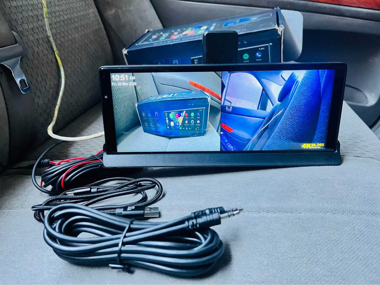 شاشەی سەرداشبوڵ کامێرەی پێشی 4k ultra hd 
دیقەی زۆر ساف و جوانە بە ٣٦٠ پلە ئەسوڕێتەوە بۆ ناوسەیارە کامێرەی دواوەی لەگەڵە هی بەگ فول مواسەفاتە کارپلەی و gps شوێن و سەریعی سەیارەت پێدەڵی بەرنامەی تایبەتی خۆی هەیە سعری ٥٨ هەزار مەجال🤍 السليمانية, العراق


**إذا كنت صاحب هذا الإعلان وتريد حذفه لأي سبب، رجاءا أرسل رسالة إلى الدعم الفني**