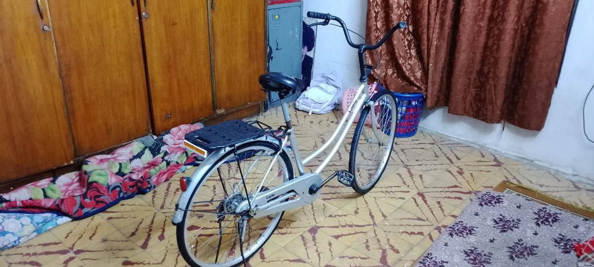 السلام عليكم ورحمة الله وبركاتة
بايسكل بناتي حجم 26 للببع 

شركة ليدز موديل 2016

جاملخ الامامي موجود هوه ولابريك 

بايسكل ماعوزه اي شيء بس يده مال ابريك الخلفي انكسرت وحطيت مال الامامي وهيه اليده 

بـ 2 الفين 

السعر 95 وبي مجال

مكاني بغداد مدينه الصدر الاورفلي
رقمي ***********
