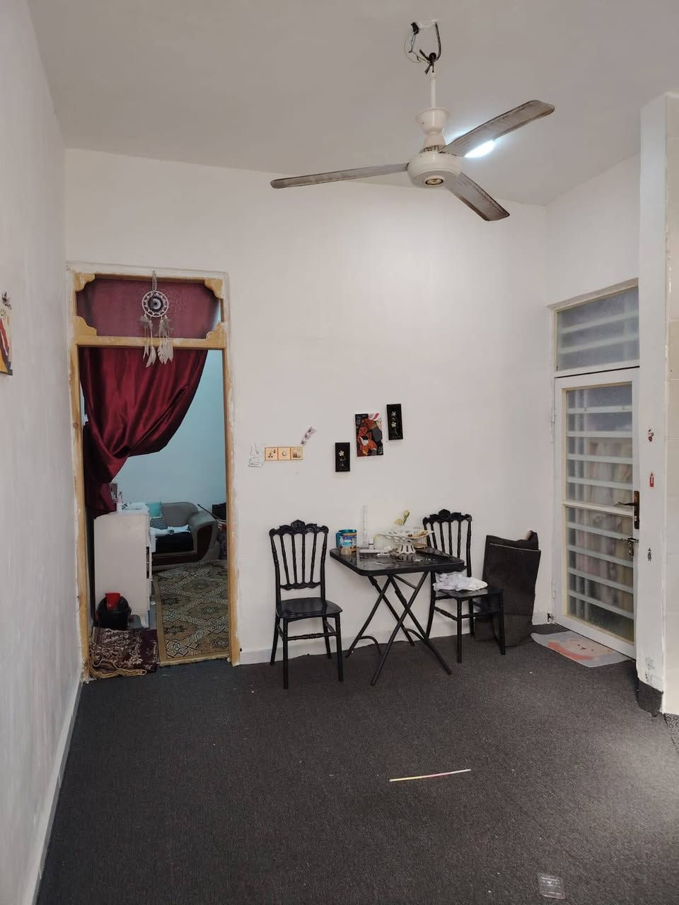 دار 50 متر طابو زراعي سند 25
اساس صب كونكريت السقف صب كونكريت 
غرفه صاله مطبخ صحيات 
السعر 17 مليون 
شارع المطار القديم قرب اسواق الامير
***********
