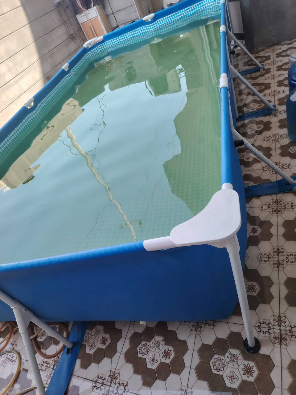 سلام عليكم مسبح INTEX للبيع جديد أخذته ب٢٥٠ كامل هوا وملحقاته ولمصافي للبيع بعده جديد مابيه ولا شخط (طوله ٤ أمتار ونص) (عرضه مترين و ٢٠) الغمج (84) رايده ب 190 مكاني ديالى بلدروز رقمي ***********
