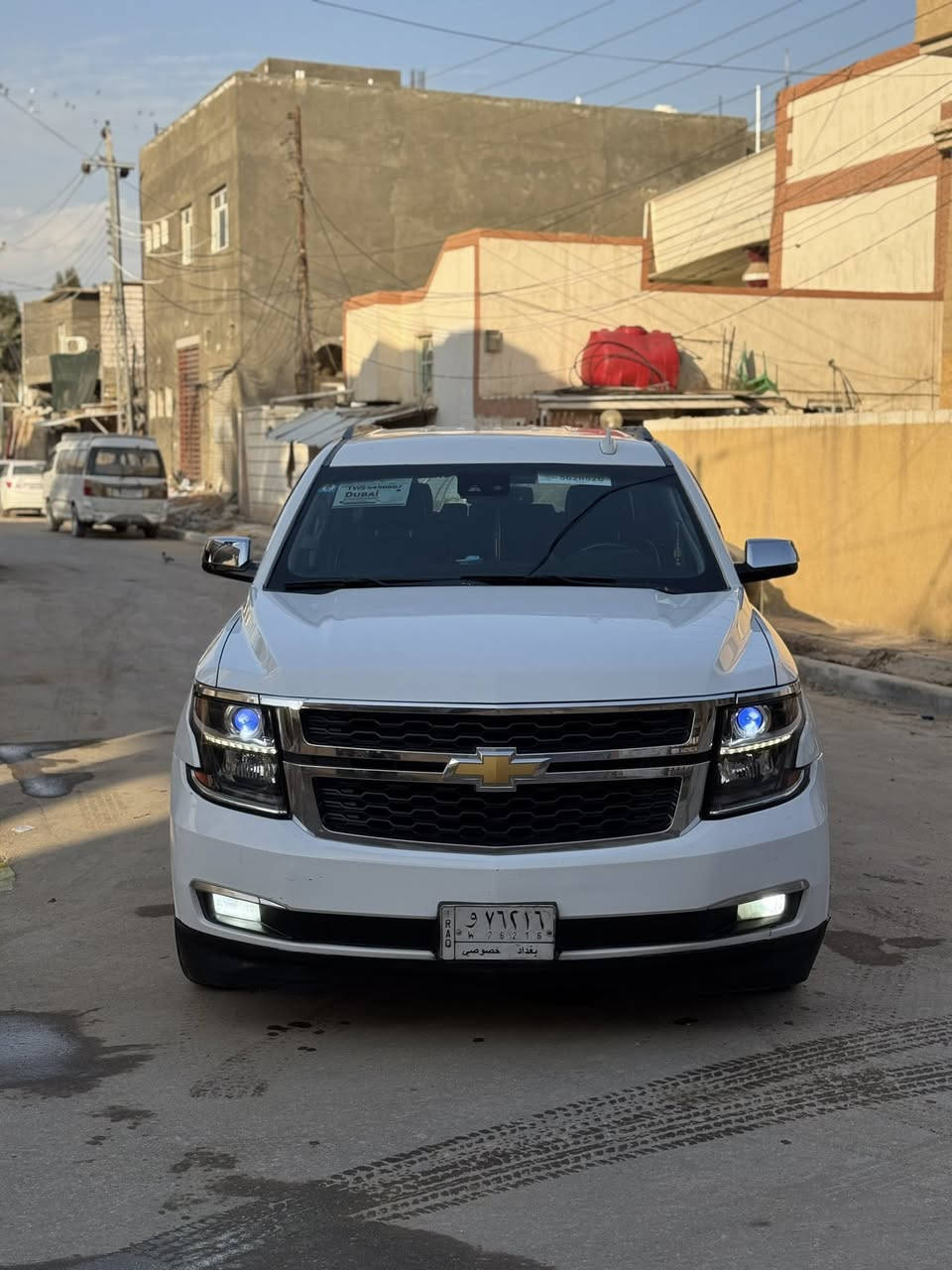 تاهو 2017 وارد أمريكي حادث تخريب بدون دواخل الصور مرفقة بل منشور مواصفات LT فول مواصفات مكينة كير برغي  مامفتوح بيهن حجم المحرك 5300 V8 رقم بغداد مشروع وطني تحويل مباشر السياره جاهزه مال بيت مابية اي نقص بل حقيقة احلئ من الصور السياره السعر 255 وبيها مجال بيع أو مراوس حسب القناعة مكان السياره بابل مركز المدينة ***********
